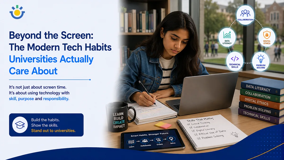 Beyond the Screen: The Modern Tech Habits Universities Actually Care About